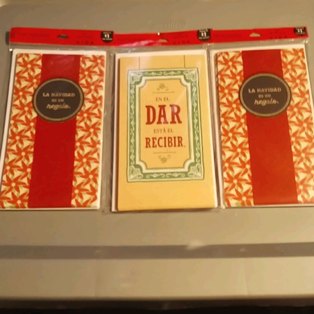 Spanish Christmas card packs